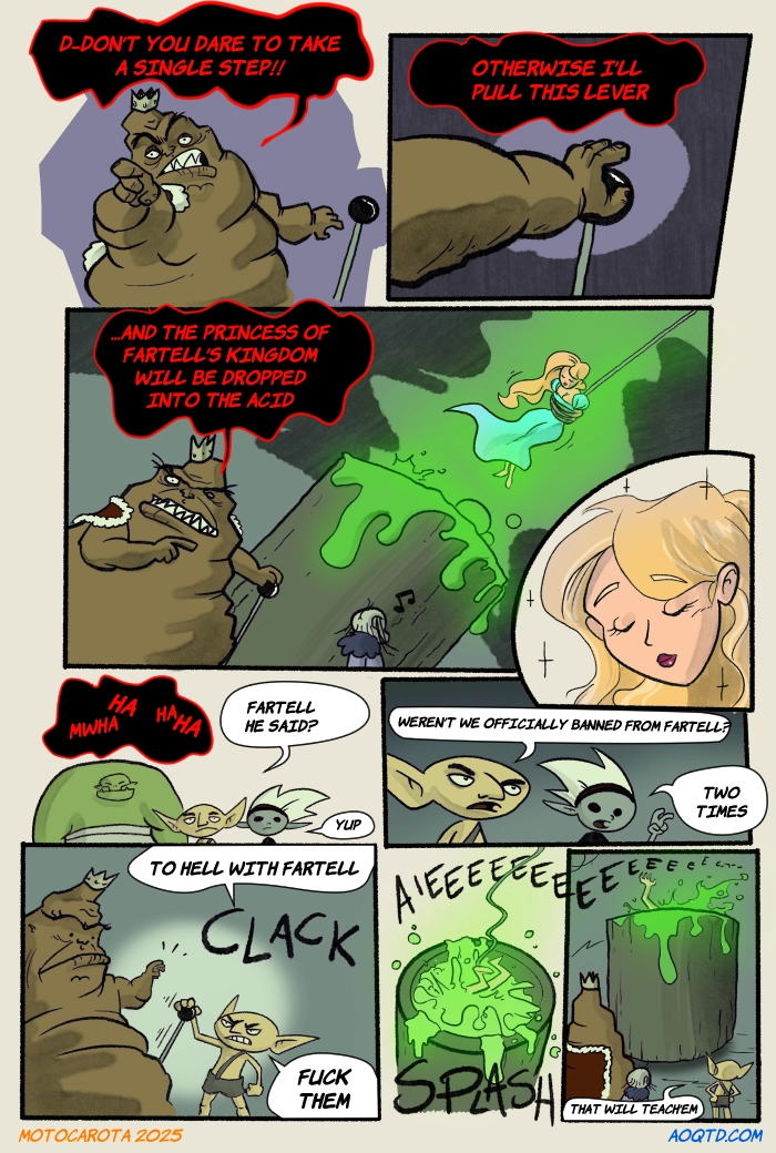 I make comics only to create this kind of scenes happen